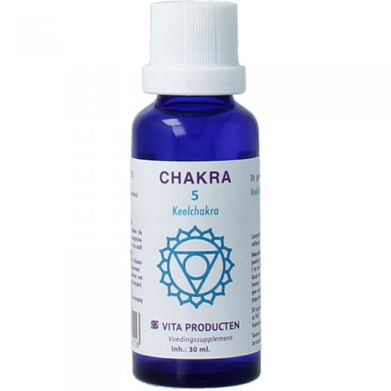 Vita chakra 5 keelchakra blauw