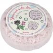 Cosmetics shower sponge with love