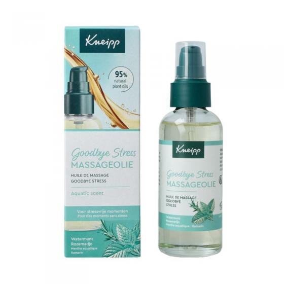 Kneipp massageolie goodbye stress