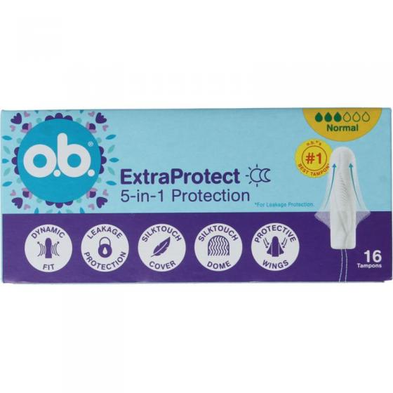 OB Tampons extra protect normal