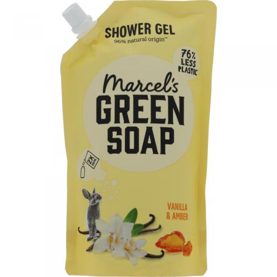  shower gel vanilla & amber nav