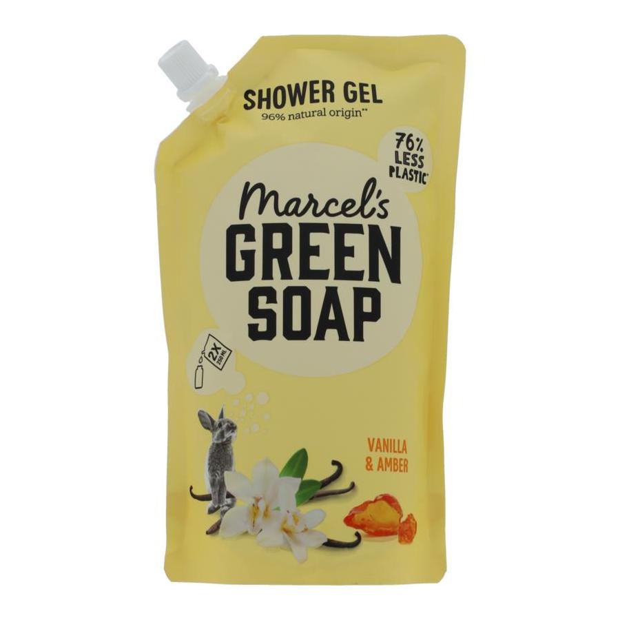  shower gel vanilla & amber nav