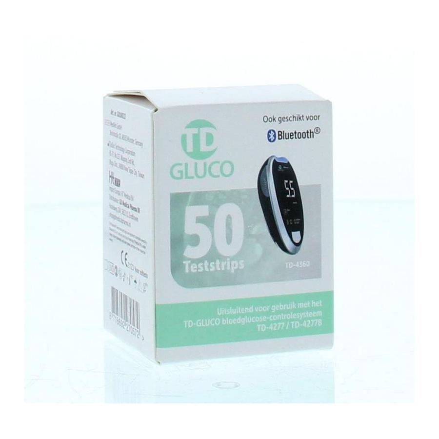 td gluco glucose teststrips