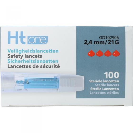  veiligheidslancetten 2,4 mm