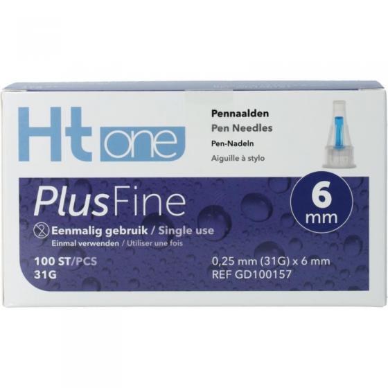  plusfine pennnaalden 6mm 31g