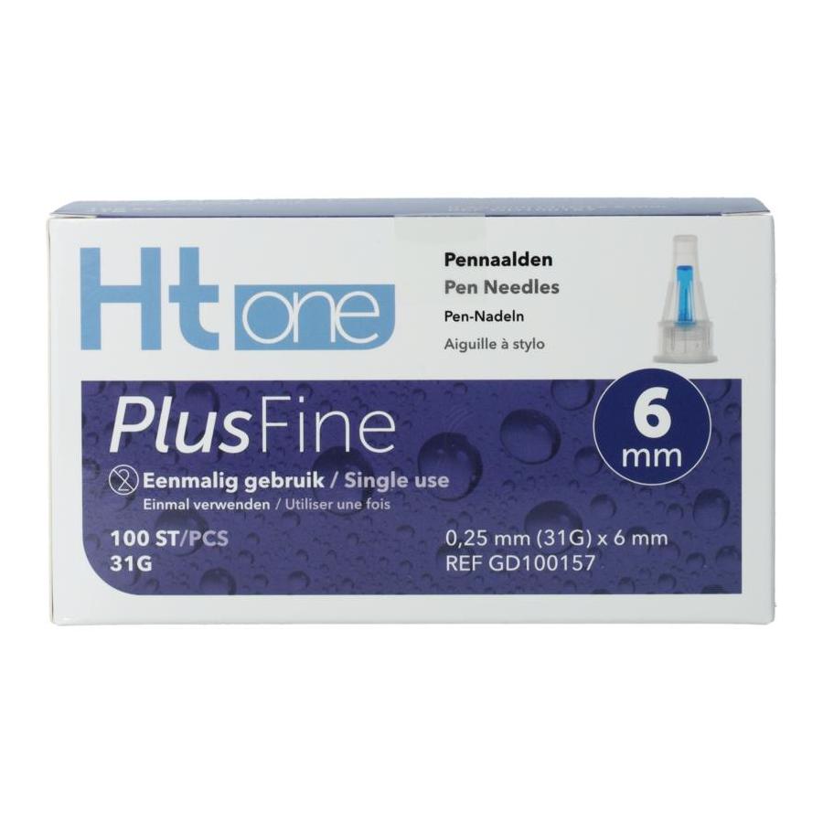  plusfine pennnaalden 6mm 31g
