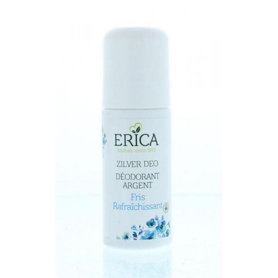 Deodorant roller zilver fris