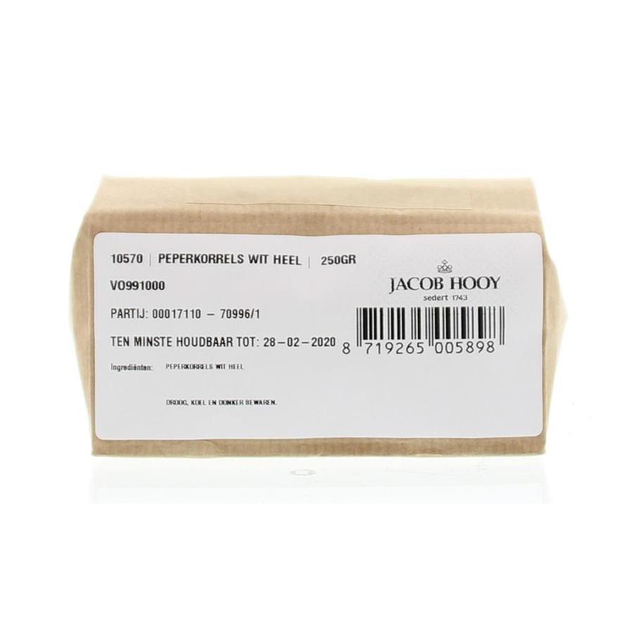 Peperkorrels wit heel