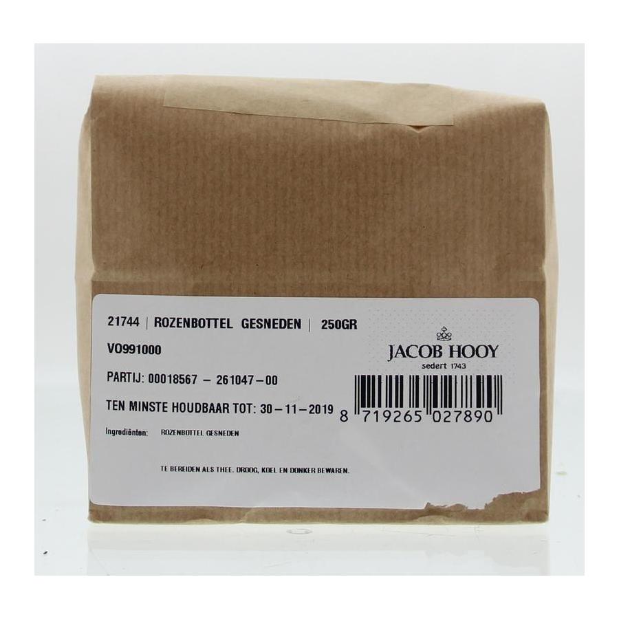 Rozenbottels zonder zaad gesneden