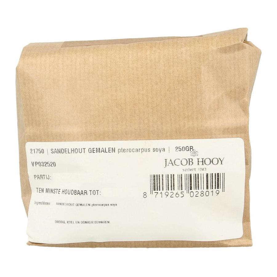 Sandelhout lichtrood gemalen