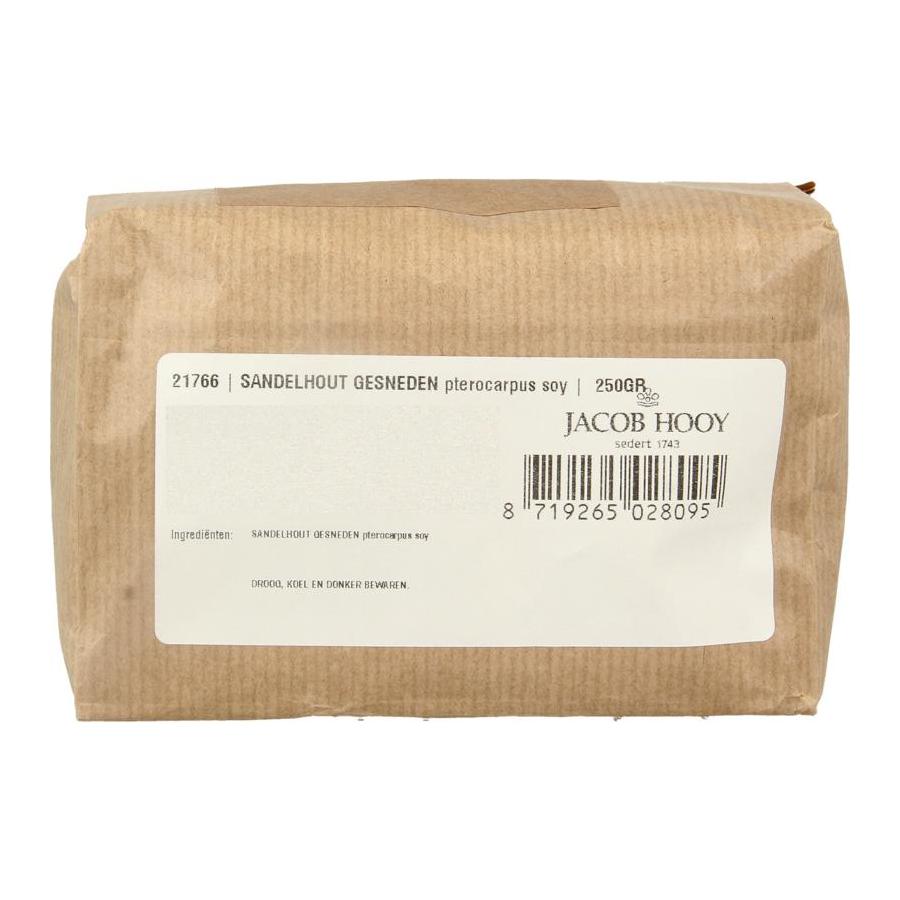 Sandelhout rood gesneden