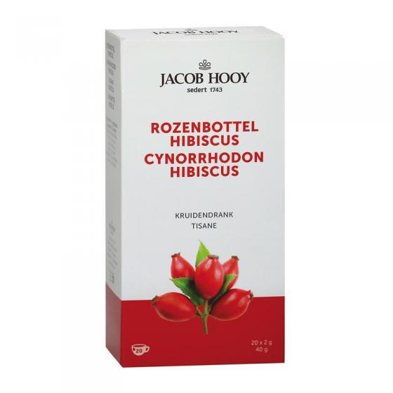 Rozenbottel hibiscus thee zakjes