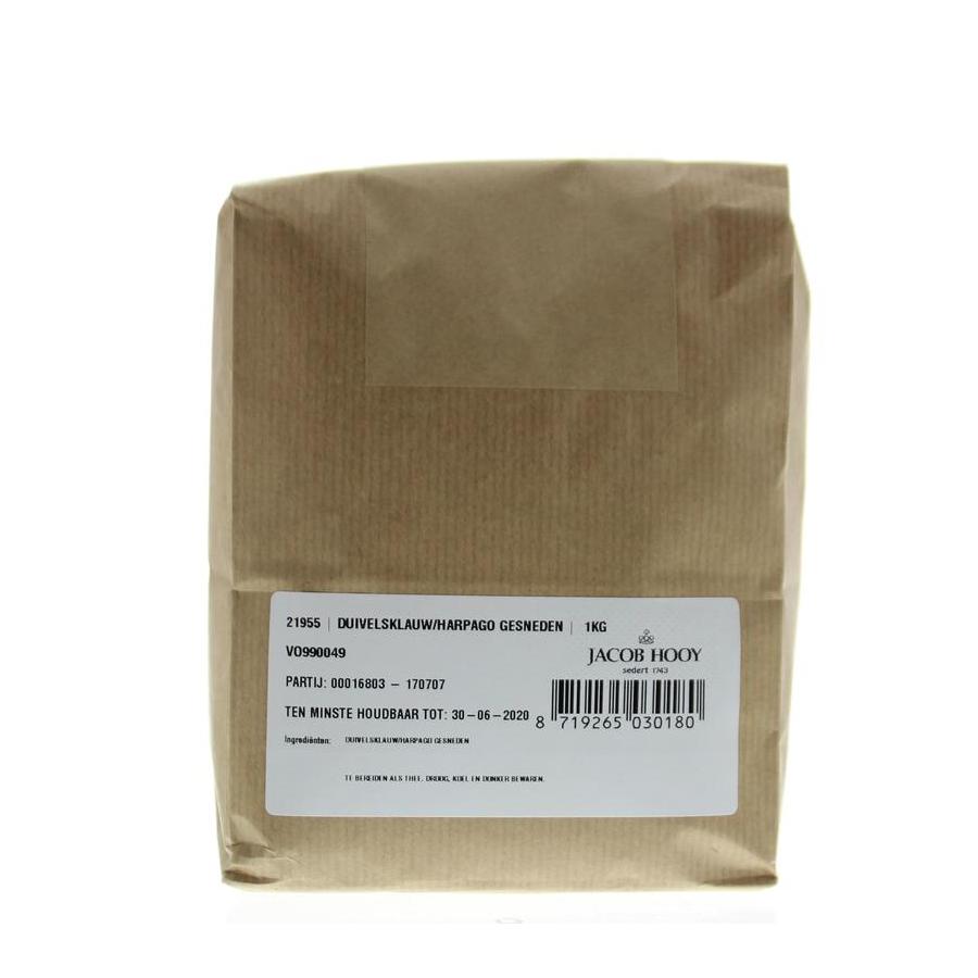 Duivelsklauw hapago gesneden