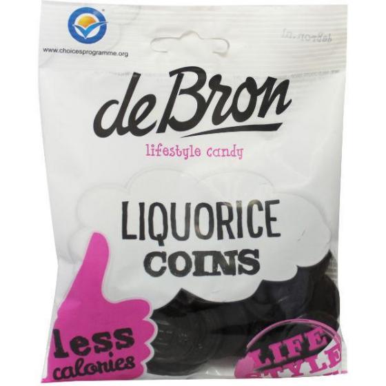 Muntendrop/liquorice coins suikervrij