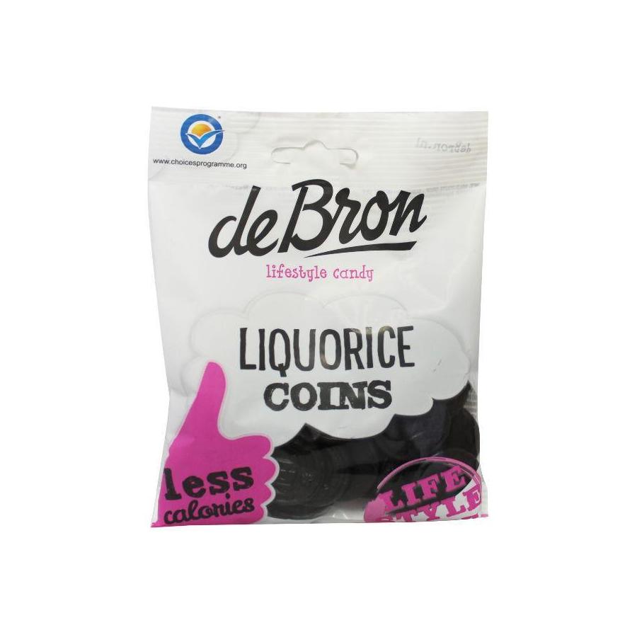 Muntendrop/liquorice coins suikervrij