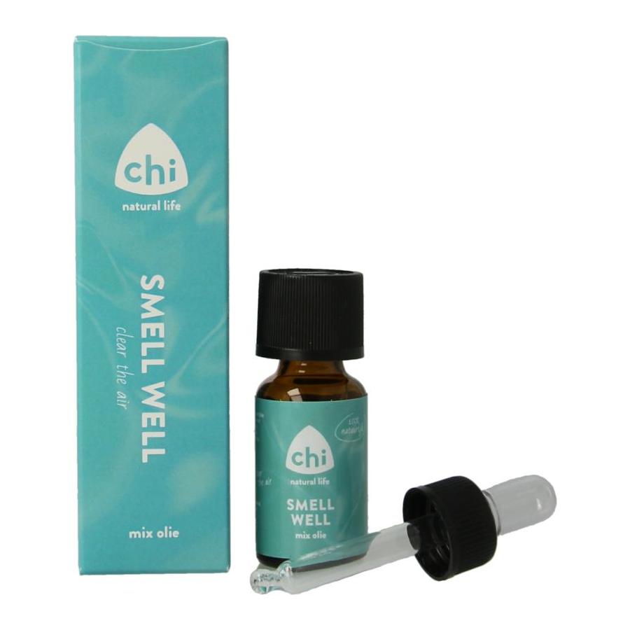 Smell welll mix olie clear the air