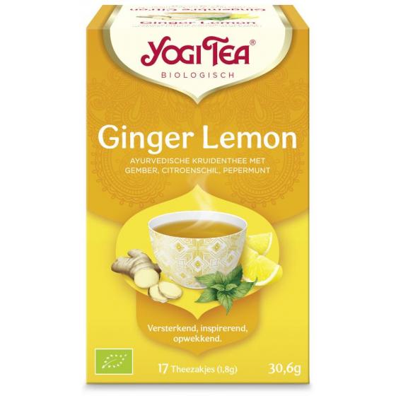 Ginger lemon munt bio