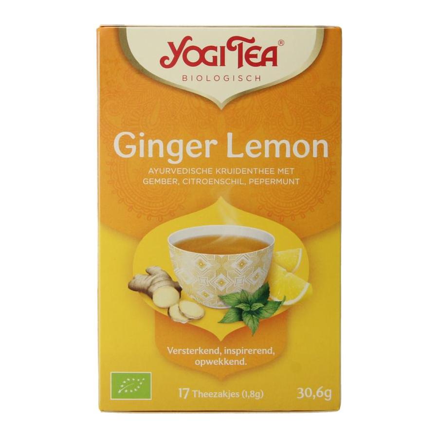 Ginger lemon munt bio