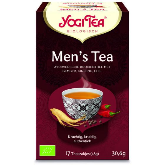 Men's tea bio