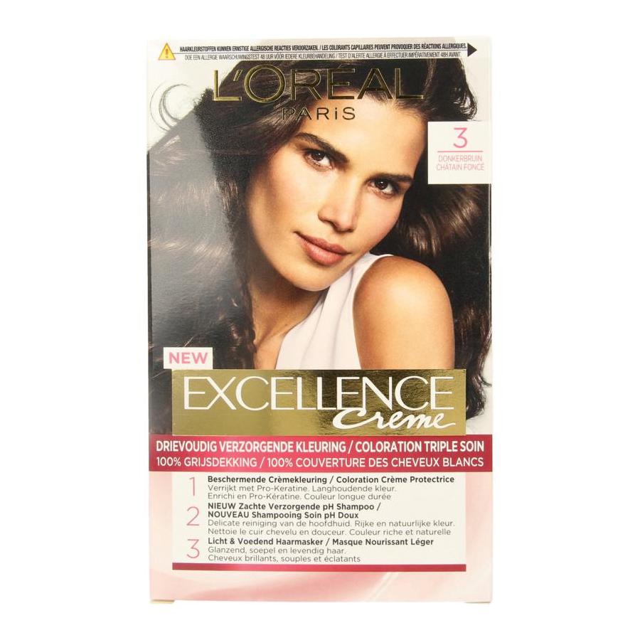 Excellence 3 donkerbruin