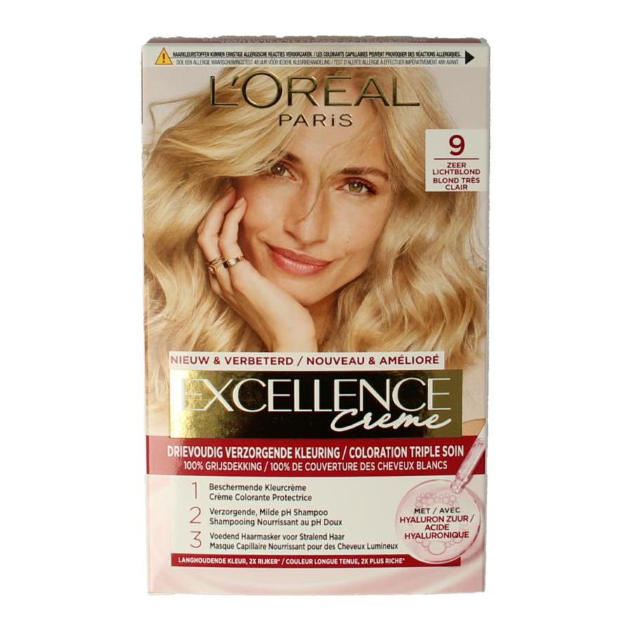 Excellence 9 zeer lichtblond