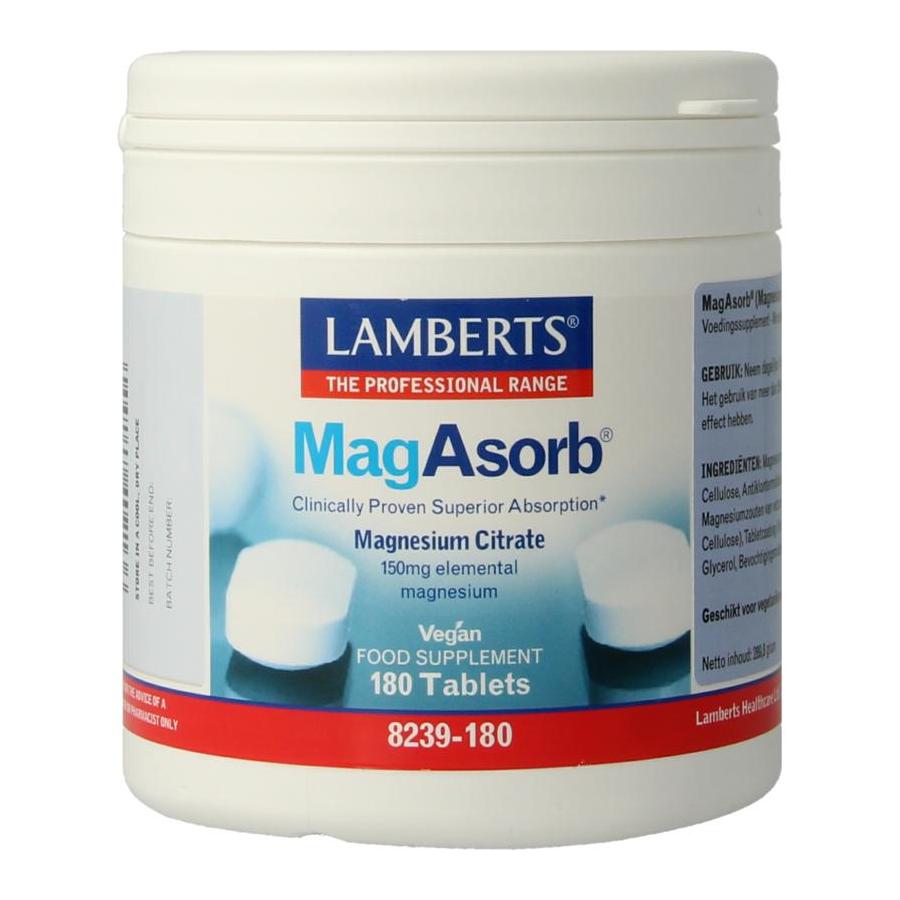 MagAsorb (magnesium citraat) 150mg