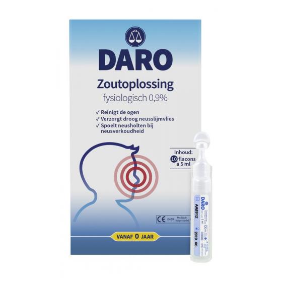 Kind fysiologische zoutoplossing 5ml