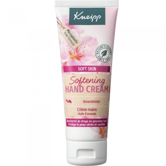 Soft skin softening hand cream amandolie