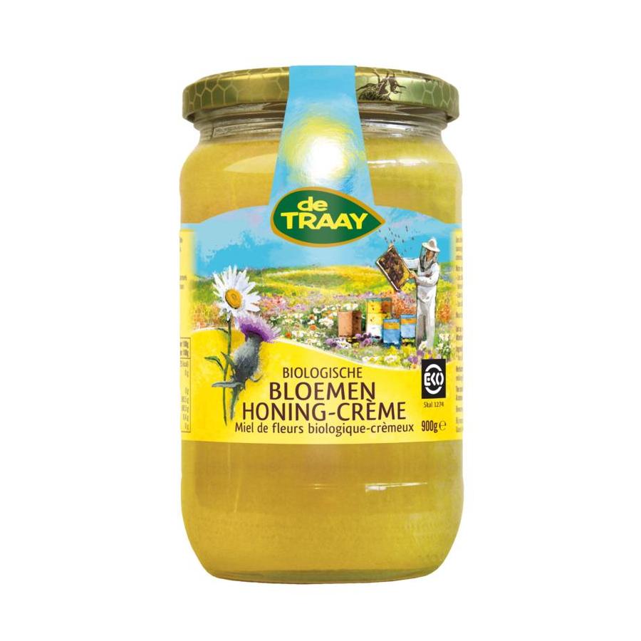 Bloemenhoning creme bio