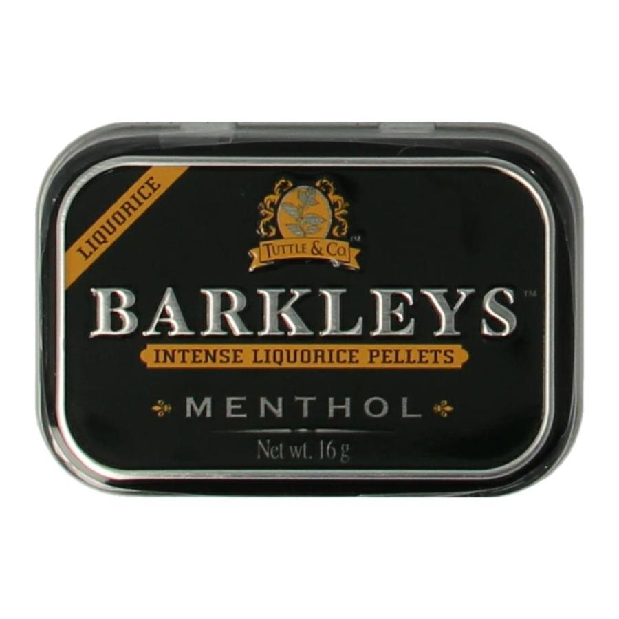 Liquorice pellets menthol