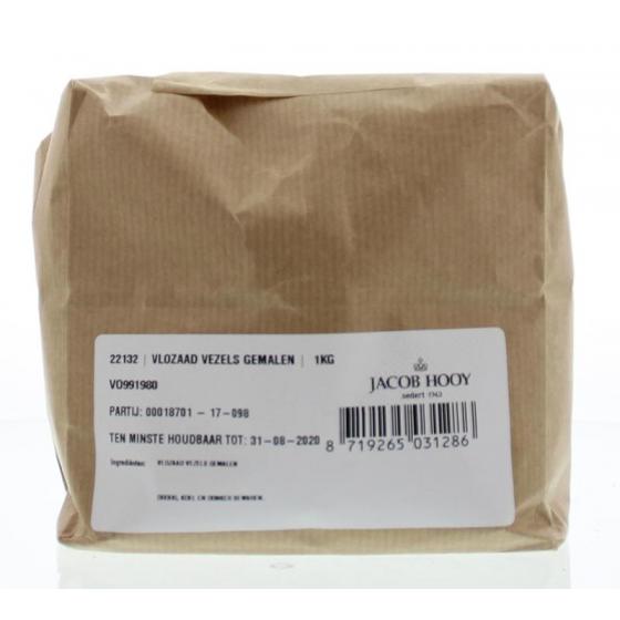 Vlozaad vezels gemalen