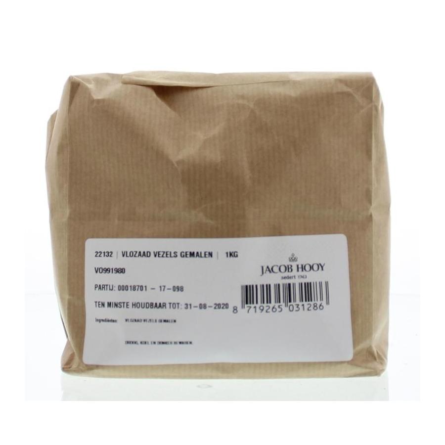 Vlozaad vezels gemalen