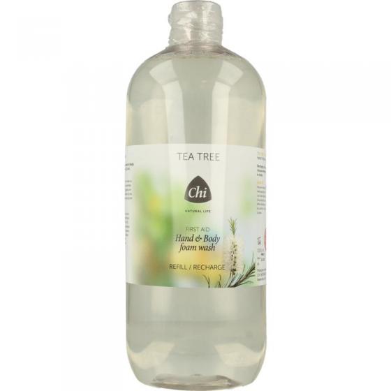 Tea tree hand & body foam wash navulling