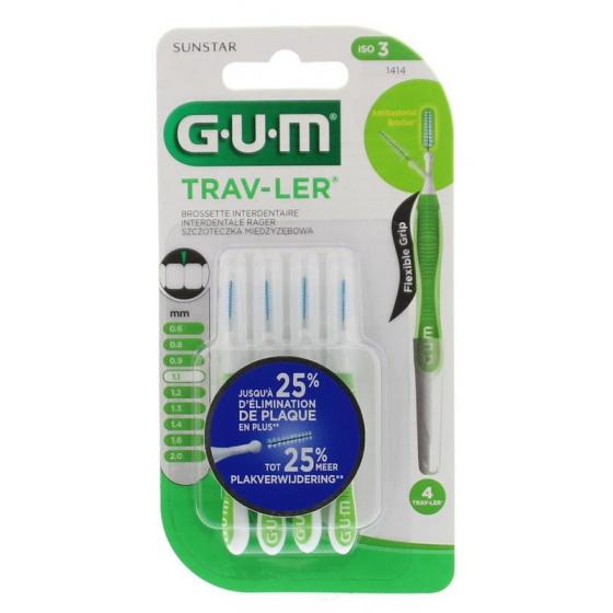 Trav-ler rager 1.1mm (groen)