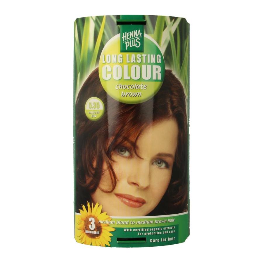 Long lasting colour 5.35 chocolate brown