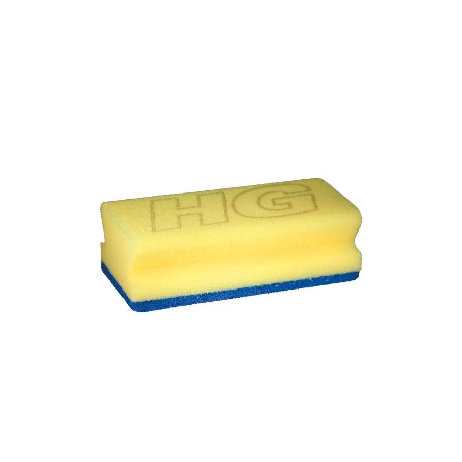 Sanitairspons blauw/geel
