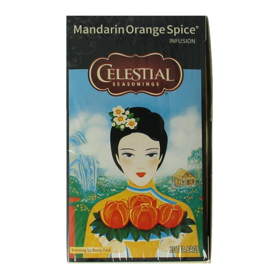 Mandarin orange spice herb tea