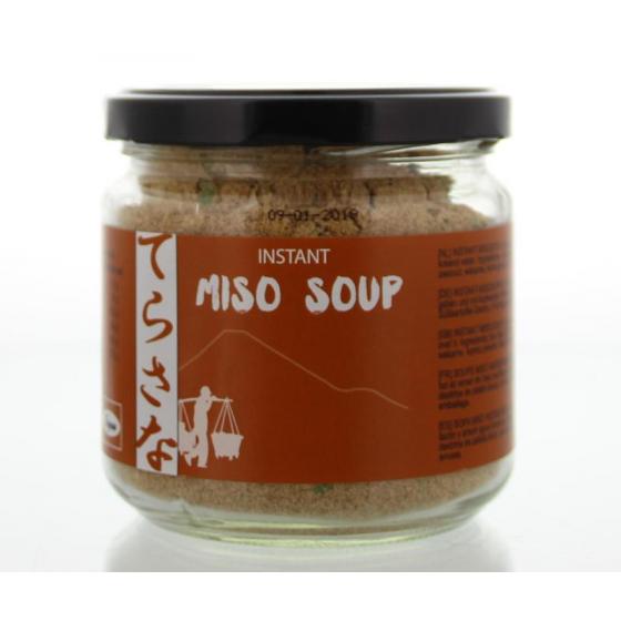 Instant miso soep glas