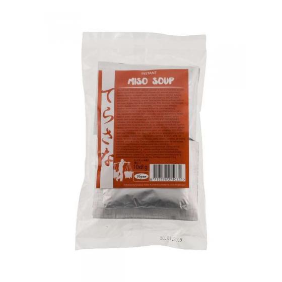 Instant miso soep 10 x 8 gram