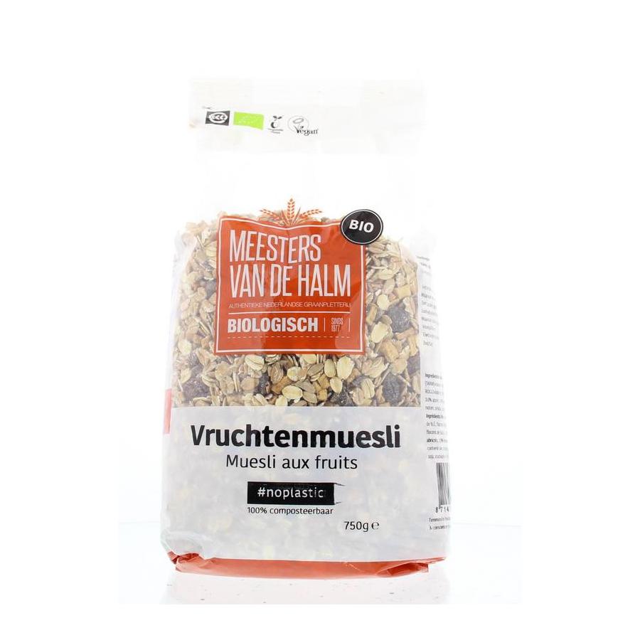 Muesli vruchten eko bio