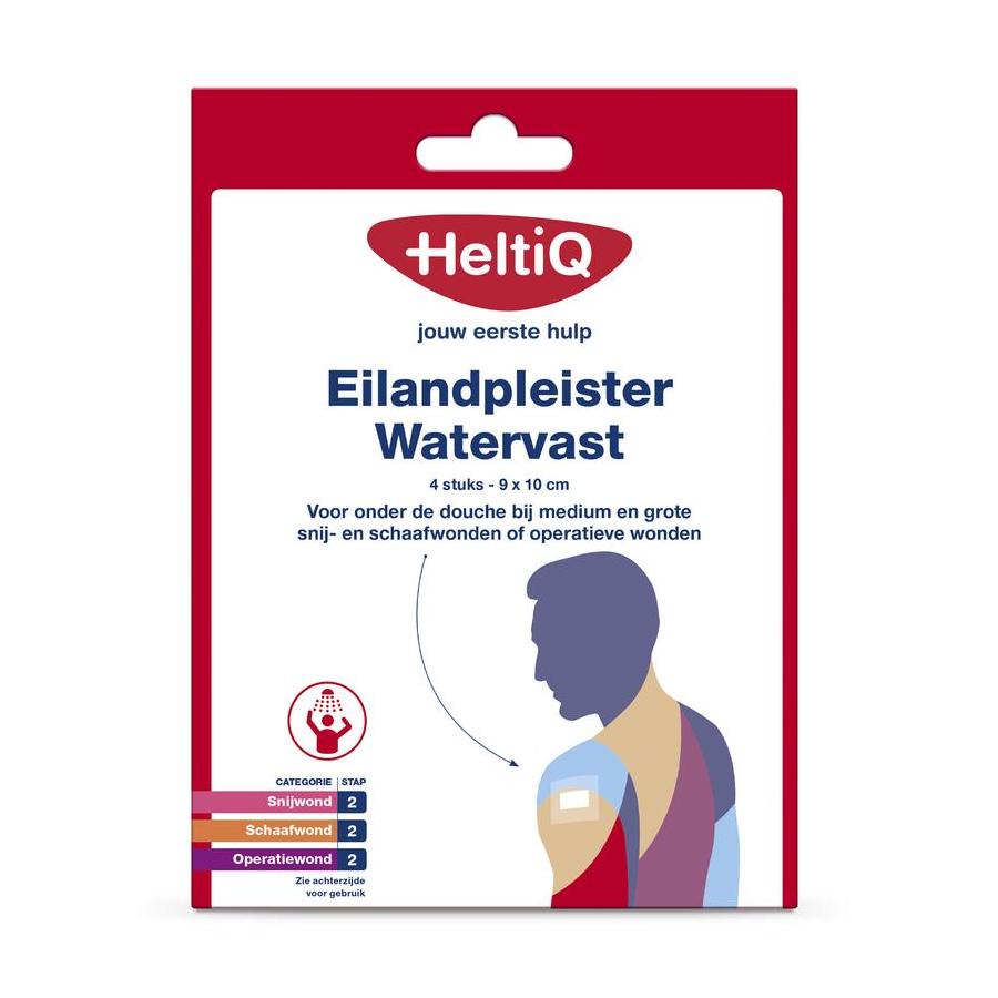 Eilandpleister watervast 9 x 10cm