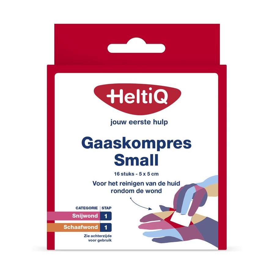 Gaaskompressen 5 x 5cm