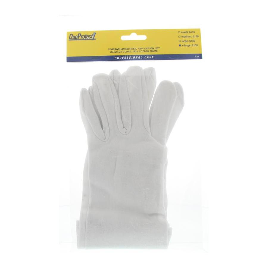 Handschoen katoen maat XL