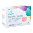 Soft+ comfort tampons wet