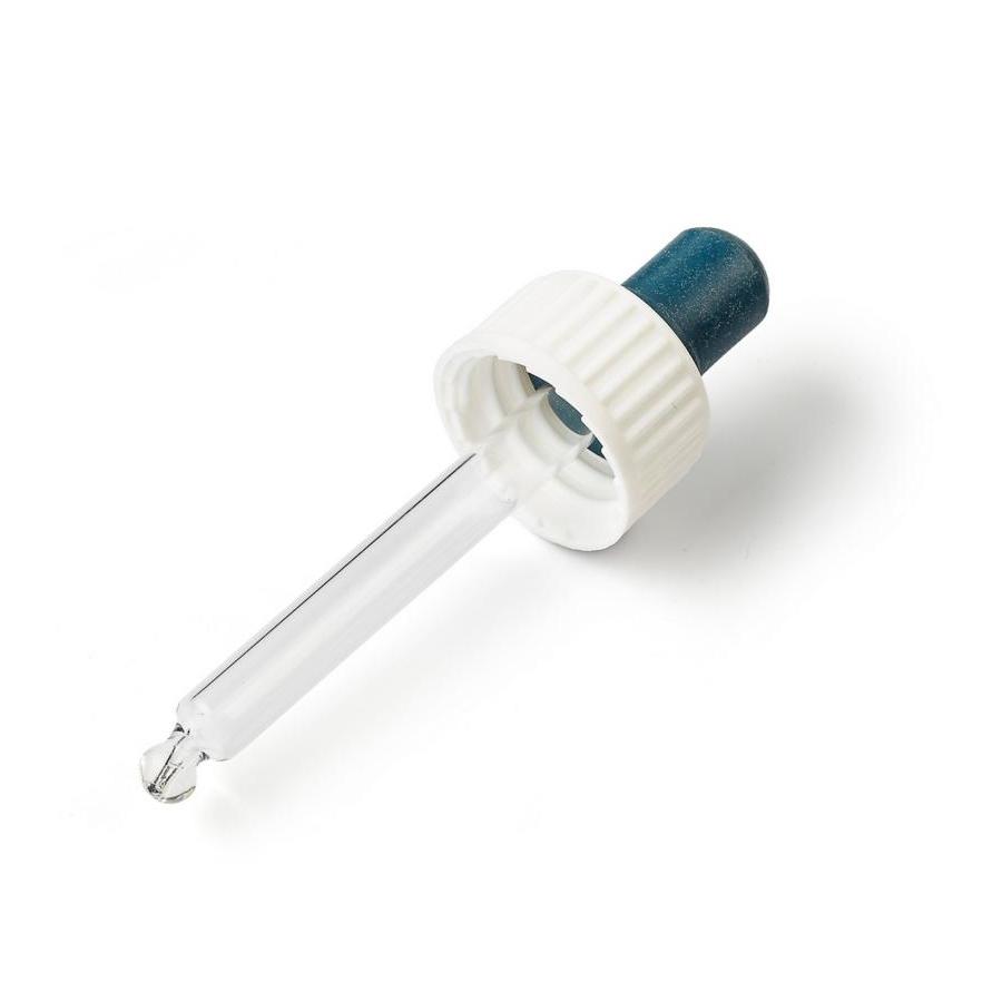 Pipet met glas voor flacon 10 t/m 30 ml