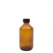 Medicijnfles bruin gedopt 200ml/28mm