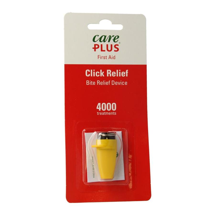 Click away bite relief device