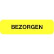 Strooketiket bezorgen 44 x 11mm