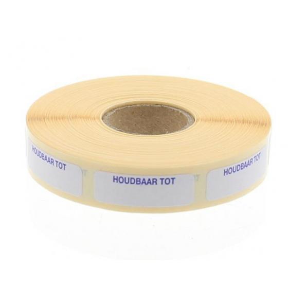 Strooketiket houdbaar tot 30 x 10mm