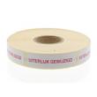 Strooketiket uiterlijk gewijzigd 44 x 11mm